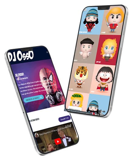 DJ Osso Website Responsive